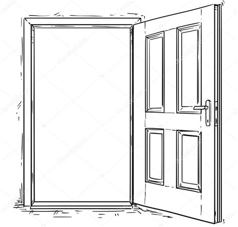 puerta dibujo